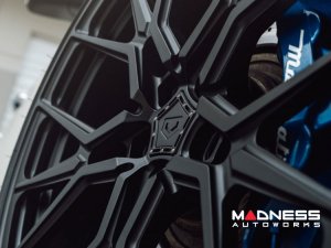 Maserati Ghibli Custom Wheels - M-X3 by Vossen - Satin Black